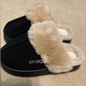 Fur lined platforms